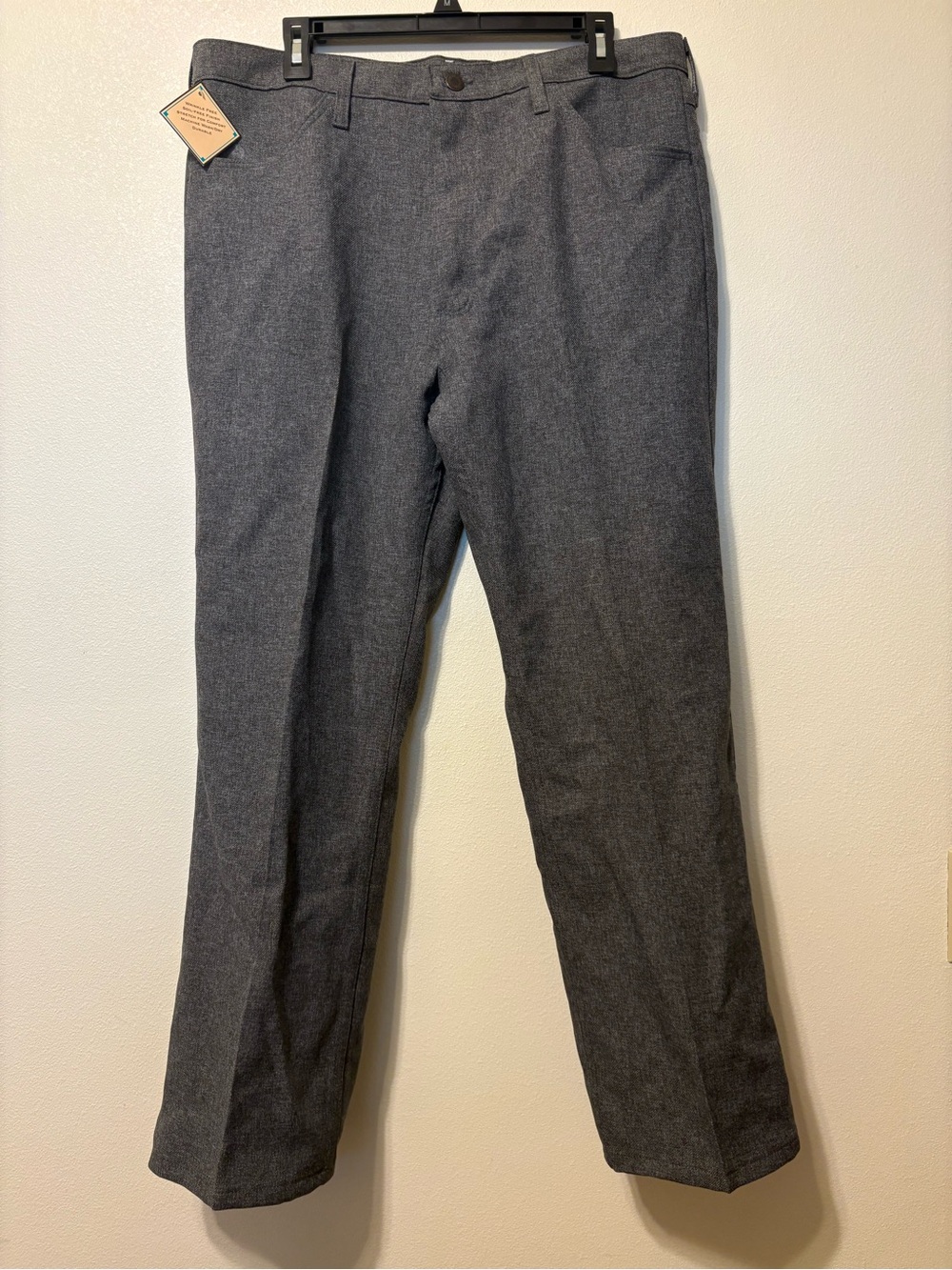 Men's Gray Wrangler Dress Pants